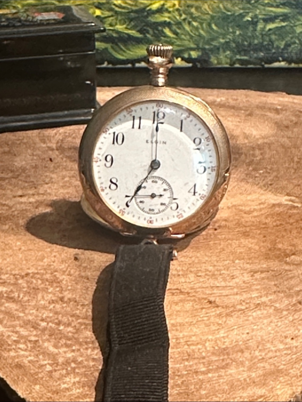 Gold pocket watch From the 1800s